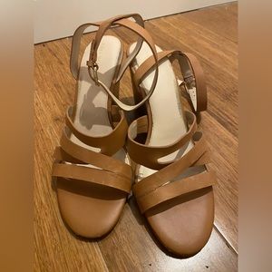 Cole Haan Tan Wedge 10.5